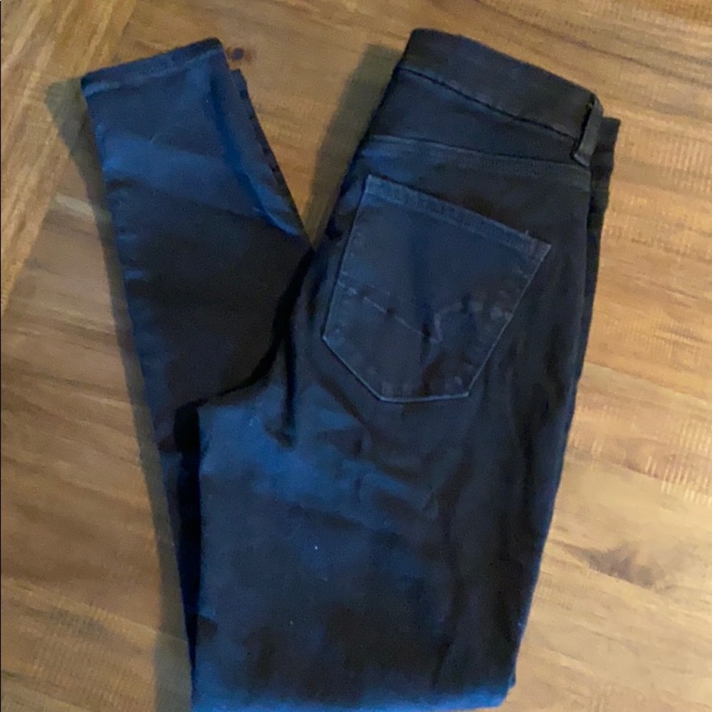 Black American Eagle Curvy High Rise Jegging